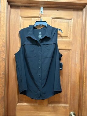 Happy Camper by Torrid sleeveless top 2 NWT